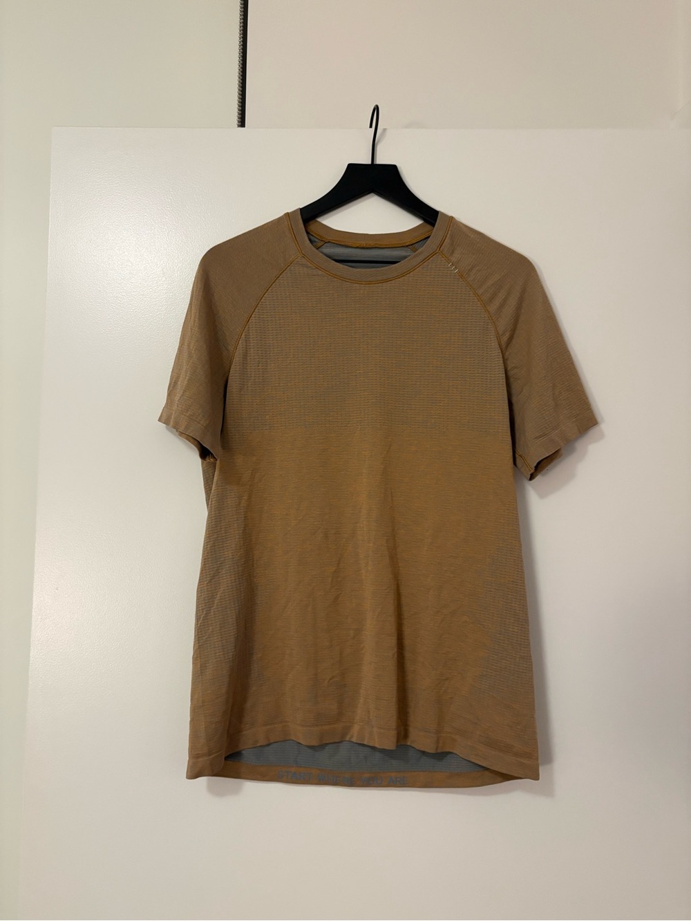 lululemon athletica Short Sleeve Crew Tee - Tan